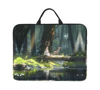 The girl by the river. Printed Laptop Sleeve - (16.5 x 12.2 inches) Shockproof Portable Laptop Sleeve
