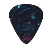 The Girl In The Dream Fashion Colour Guitar Picks 12 Packï¼Œ For Acoustic Guitar Electric Guitar Ukulele