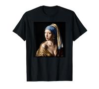 The Girl with a Pearl Earring Joven de la Perla Value Graphic T-Shirt