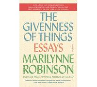 The Givenness of Things: Essays