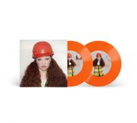 CHAPPELL ROAN THE GIVER 7” THE CONSTRUCTION WORKER NEON ORANGE DISC NEW