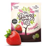 The Giving Tree Freeze Dried Fruit Crisps - Vegan, Gluten Free Nutritional Crisps (Strawberry, 18g (Pack of 6))