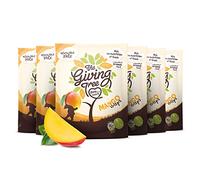 The Giving Tree Freeze Dried Fruit Crisps - Vegan, Gluten Free Nutritional Crisps (Mango, 18g (Pack of 6))