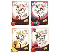 The Giving Tree Freeze Dried Mixed Fruit Peices Variety Pack | 100% Natural Fruit | Non-GMO, Gluten Free, Vegan Nutritional Snacks I Strawberry, Mango, Raspberry & Mixed Berries 100g Bags 1 of Each!