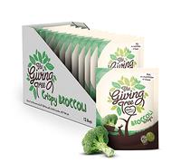 The Giving Tree Vacuum Fried Veggie Crisps - Vegan, Gluten Free Nutritional Crisps (Broccoli, 18g (Pack of 12))