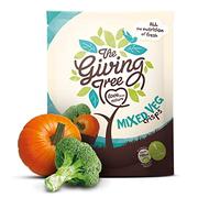 The Giving Tree Vacuum Fried Veggie Crisps - Vegan, Gluten Free Nutritional Crisps (Mixed Vegetables, 22g (Pack of 6))