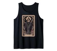 The Glamour Ghoul Gothic Tarot Card Halloween Outfit Tank Top