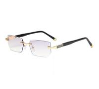 The Glasses That Change Everything, Precision Vision Aid Tool - Adjustable Focus Assist, Intelligent Auto Focus Glasses Self Adjusting Anti Blue Light Glass-es for Reading Eye Glass (Gold,+1.5)