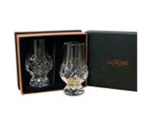 The Glencairn Cut Crystal Whisky Tasting Glass - Set of Two in Presentation Box