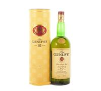 The Glenlivet 12 year old Malt Whisky bottled 1980's 1 Litre in a original box with three wine accessories, 1 x 1000ml