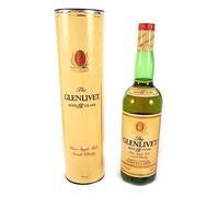 The Glenlivet 12 year old Malt Whisky bottled 1980's USA Import in a gift box with four wine accessories, 1 x 700ml