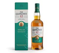 The Glenlivet 12 Year Old Single Malt Scotch Whisky (Double Oak), 70cl with Gift Box, Malt Whisky