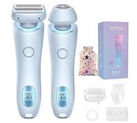 The Glide Pro 3.0, Duskofficial Razor, Dusk Official Shaver, Dusk Official Electric Razor, Glide Pro 3.0 Waterproof Electric Razor, Wet and Dry Use,for Armpit, Leg (Blue)