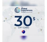 The Global Experiences Card Gift Card 30 AUD Key - AUSTRALIA