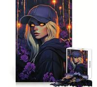 The Gloomy Flower 1000 Piece Jigsaw Puzzles for Adults Brain Tease Toy Relax Time Perfect Cut Memorable Gift (38x52cm)