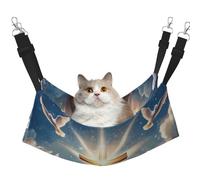 The Glorious Cross And The Holy Book Printed Pet Hammock - Sleeping Hammock For Cats, Rabbits, Ferrets, Puppies, Small Animals