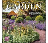 The Glorious Garden 2025 Wall Calendar, 16-Month Nature Calendar, 12" x 12"