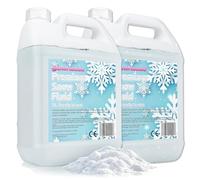 The Glowhouse 2 x 5L Premium Snow Fluid Artificial Snow Fake Snow Machine Liquid (10L total)