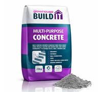 The Glowhouse 20kg Multi-Purpose Concrete Bag Ready Mixed, Just Add Water, Suitable for All Concrete Jobs, Driveways, Paths, Walls, Steps and more, Waterproof Bag 20kg