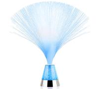 The Glowhouse Fibre Optic Ice Crystal Lamp - 13.5" Brand Premium (Blue) - Batteries Included