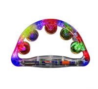 The Glowhouse Flashing & Light up Tambourine UK Brand