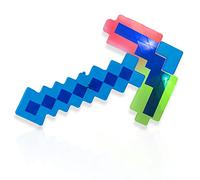 The Glowhouse LED Flashing Diamond Pixel Pickaxe