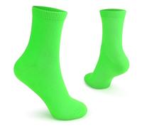 The Glowhouse Men's Neon Teddy Boy Socks Rock N Roll 60s 70s 80s Fancy Dress Socks