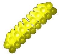 The Glowhouse Premium 6 inch Glow Stick pack of 25 Individually Wrapped with Lanyards (Yellow)