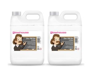 The Glowhouse Premium PVA Glue - White or Clear Craft Glue for Slime Making, School & Home Crafts - Washable, Non-Toxic Adhesive for Paper, Card & Fabric