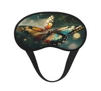 The Glowing Butterfly Ultimate Eye Mask for Sleeping, Soft and Comfortable Eye Mask, Relaxing Zero Pressure Night Blindfold.