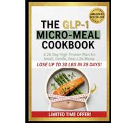 THE GLP-1 MICRO-MEAL COOKBOOK: A 28-Day High-Protein Plan for Small, Gentle, Real-Life Meals