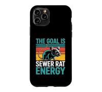 The Goal Is Sewer Rat Energy Chaotic Meme - Case for iPhone 11 Pro
