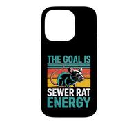 The Goal Is Sewer Rat Energy Chaotic Meme - Case for iPhone 14 Pro