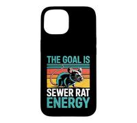 The Goal Is Sewer Rat Energy Chaotic Meme - Case for iPhone 15