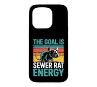 The Goal Is Sewer Rat Energy Chaotic Meme - Case for iPhone 15 Pro