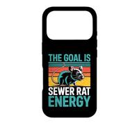 The Goal Is Sewer Rat Energy Chaotic Meme - Case for iPhone 17 Pro