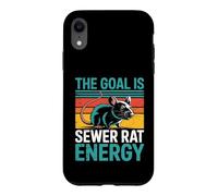 The Goal Is Sewer Rat Energy Chaotic Meme - Case for iPhone XR