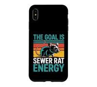 The Goal Is Sewer Rat Energy Chaotic Meme - Case for iPhone XS Max