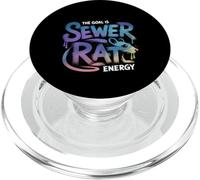 The Goal Is Sewer Rat Energy Chaotic Meme - PopSockets PopGrip for MagSafe