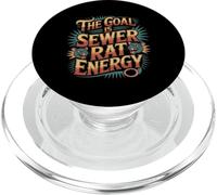 The Goal Is Sewer Rat Energy Chaotic Meme ||- PopSockets PopGrip for MagSafe