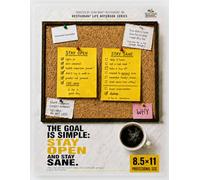 The Goal Is Simple, Stay Open and Stay Sane: Large Lined Notebook
