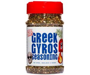 The GOAT Gr yros Seasoning Blend and Rub Jumbo 180g Shaker - Authentic Cuisine Spice Mix for Kebabs Rotis Koftes, Handcrafted Premium Infusion Ideal for Meat Marinades Grilling Roasting