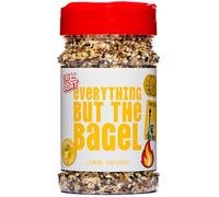 The GOAT Lemon-Infused Everything But The Bagel Seasoning Jumbo 180g Shaker - All Purpose Finishing Spice for Meat and Vegetables with Crunchy Sesame and Poppy Seeds, Gourmet Artisan UK Made Blend