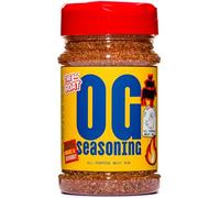 The GOAT OG Original Seasoning Blend 225g Shaker - Hand Blended Premium Quality Versatile All Rounder Spice and Rub for Meat, Seafood, Poultry and Vegetables Ideal Marinade Infusion