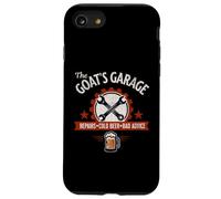 The GOAT’s Garage Repairs Cold Beer Bad Advice Fun Mechanic Case for iPhone SE (2020) / 7/8