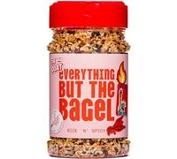 The GOAT Spicy Everything But The Bagel Seasoning Jumbo 180g Shaker - All Purpose Finishing Spice for Meat and Vegetables with Crunchy Sesame and Poppy Seeds, Gourmet Artisan UK Made Blend