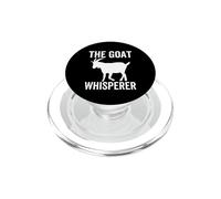 The Goat Whisperer Funny Farmer Animal Goat Lover Farming PopSockets PopGrip for MagSafe