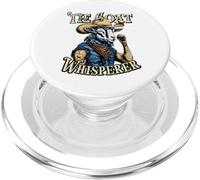 The Goat Whisperer Vintage Cowboy Edition Goat Western Style PopSockets PopGrip for MagSafe