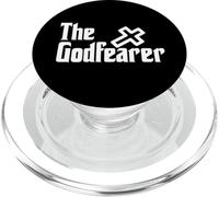The God Fearer Fear God Faith Over Fear Christian Church PopSockets PopGrip for MagSafe
