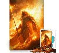 The God Hard Jigsaw Puzzle for Adults 1000 Pieces Strengthen Recall Stress Release Premium Edge Fine Art Piece (38x26cm)